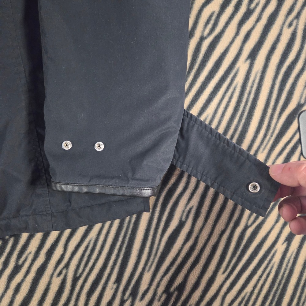Late 90s VTG Y2K Christian Lacroix Homme Utility Field Jacket Corduroy Black XL - Picture 10 of 10